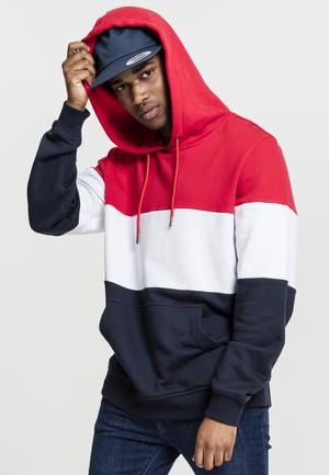 Urban Classics TB1870 - 3-Tone Hoody