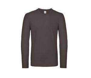 B&C BC05T - Long-sleeved men's t-shirt Bear Brown