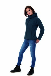 B&C BC660 - HOODED SOFT-SHELL WOMEN