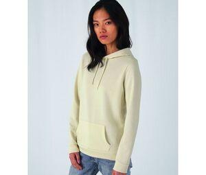 B&C BCW04W - Hooded sweatshirt # woman Solar Yellow