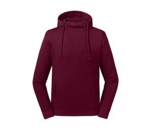 Russell RU209M - Pure Organic high neck hooded sweatshirt