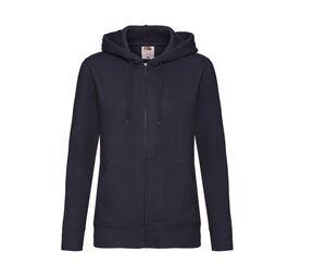 Fruit of the Loom SC375 - Premium 70/30 lady-fit hooded sweatshirt jacket