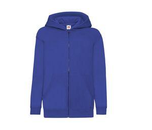 Fruit of the Loom SC379 - Kids Hooded Sweat Jacket (62-045-0) Royal