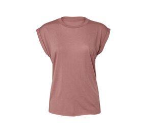 Bella + Canvas BE8804 - Womens rolled sleeve t-shirt