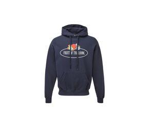 FRUIT OF THE LOOM VINTAGE SCV270 - Unisex hoodie with Fruit of the Loom logo Deep Navy