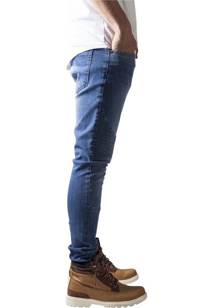 Urban Classics TB1436C - Slim Fit Biker Jeans