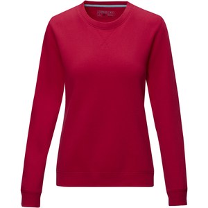 Elevate NXT 37513 - Jasper women’s GOTS organic recycled crewneck sweater Red