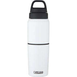 CamelBak 100716 - CamelBak® MultiBev vacuum insulated stainless steel 500 ml bottle and 350 ml cup White