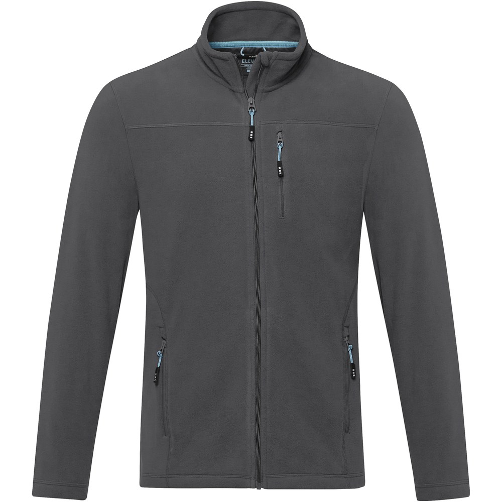 Elevate NXT 37529 - Amber men's GRS recycled full zip fleece jacket