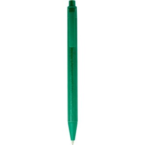 PF Concept 107839 - Chartik monochromatic recycled paper ballpoint pen with matte finish Green