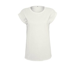 Build Your Brand BY021 - Ladies Extended Shoulder Tee Ready To Dye